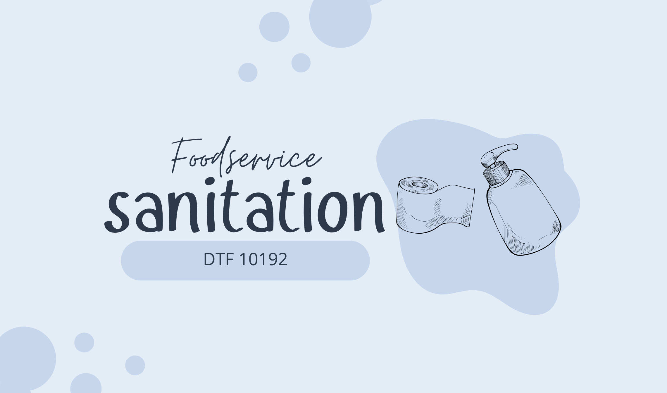 SESI II | DTF10192 FOODSERVICE SANITATION